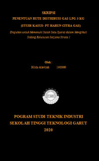 Penentuan Rute Distribusi Gas LPG 3 Kg . (Studi Kasus – Pt Harun Citra Gas)