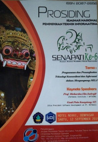 Prosiding Seminar Nasional Pendidikan Teknik Informatika