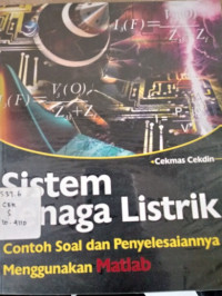 Sistem Tenaga Listrik : Contoh Soal dan Penyelesaiannya menggunakan Matlab