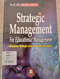 Strategic Management For Educational Management