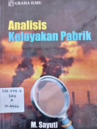 Analisis Kelayakan Pabrik