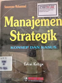 Manajemen Strategik Konsep Dan Kasus