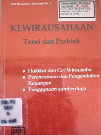 Kewirausahaan Teori dan Praktek