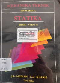 Mekanika Teknik Statika