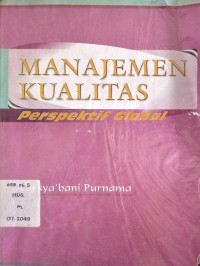 Manajemen Kualitas Perspektif Global