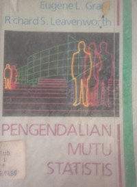 Pengendalian Mutu Statistik Jilid I