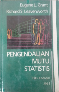 Pengendalian Mutu Statis Jilid 2