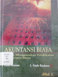 Akuntansi Biaya jilid 1