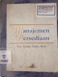 Manajemen Persediaan