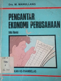 Pengantar Ekonomi Perusahaan