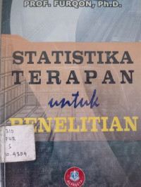 Statistika Terapan Untuk Penelitian