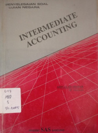 Intermediate Accounting