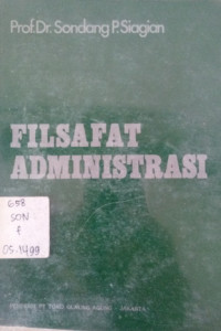 Filsafat Administrasi