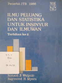 Ilmu Peluang dan Statistika Ilmuwan