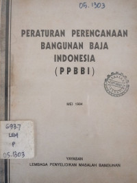 Peraturan Muatan Indonesia 1970 N.I-18