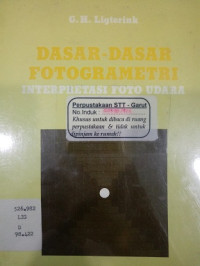 Dasar-dasar Fotogrametri Interpretasi Foto Udara