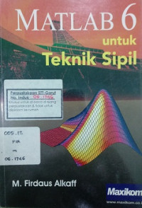 Matlab 6 untuk Teknik Sipil