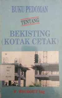 Buku pedoman tentang brekisting (kotak cetak)