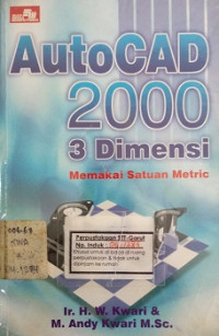 Autocad 2000 3 Dimensi Memakai Satuan Metric