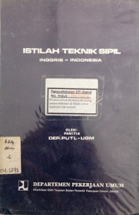 Istilah Teknik Sipil: Inggris - Indonesia