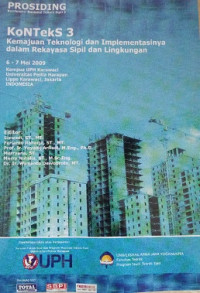 Konteks 3 : Kemajuan Teknologi Dan Implementasinya Dalam Rekayasa Sipil Dan Lingkungan