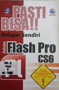 Belajar sendiri Adobe Flash Pro CS6