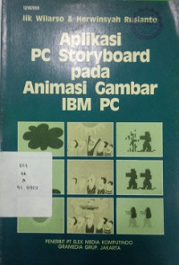 Aplikasi PC Storyboard pada animasi gambar IBM PC