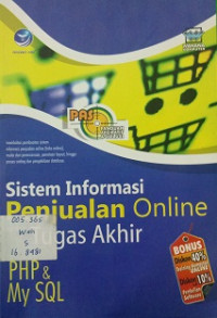 Sistem Informasi penjualan online tugas akhir PHP my SQL