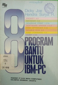 8 Program bantu untuk IBM-PC