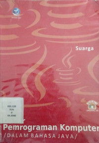 Dasar Pemrograman Komputer Dalam Bahasa Java