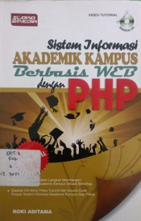 Sistem Informsi akademik kampus berbasis WEB Dengan PHP