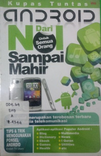 Kupas Tuntas Android dari Nol Sampai Mahir