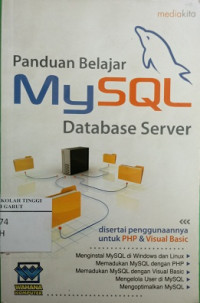 Panduan Belajar MySQL Database Server