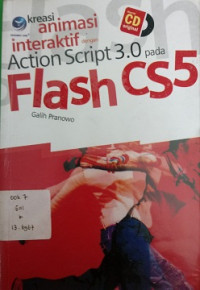 Kreasi Animasi interaktif action script 3.0 pada flash CS5