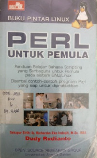 Buku pintar linux pemograman perl untuk pemula