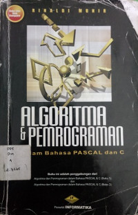 Algoritma & Pemrograman Dalam Bahasa Pascal dan C