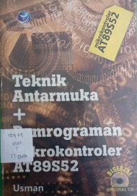 Teknik antar muka + Pemograman mikrokontroler at89s52