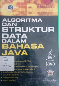 Algoritma Dan Struktur Data Dalam Bahasa Java