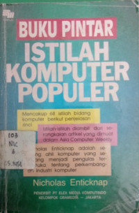 Buku pintar istilah komputer populer