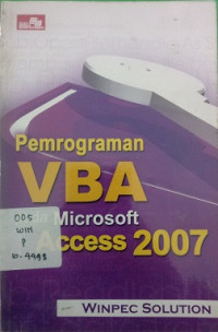 Pemrograman VBA Pada Microst Access 2007