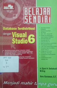 Belajar Sendiri Database Terdistribusi dengan Visual Studio 6