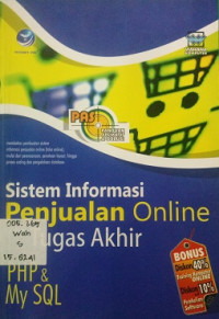 SISTEM INFORMASI PENJUALAN ONLINE UNTUK TUGAS AKHIR PHP & MY SQL