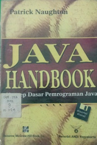 Java handbook Konsep Dasar Pemrograman Java