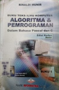 Algoritma & pemrograman dalam bahasa pascal dan C