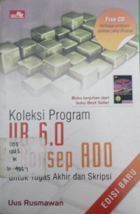 Koleksi Program VB 6.0 Konsep ADO untuk tugas akhir