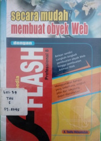 Secara mudah membuat objek WEBdengan macromedia FLASH Profesional 8