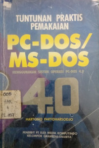 Tuntutan Praktis Pemakaian PC-DOS/MS-DOS