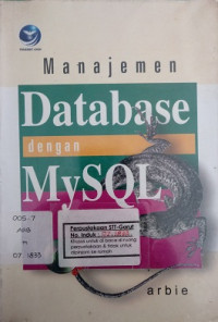 Manajemen Database dengan MySQL