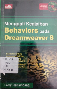 Menggali Keajaiban Behavioris Pada Dreamweaver 8