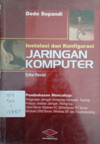 Instalasi dan Konfigurasi Jaringan Komputer